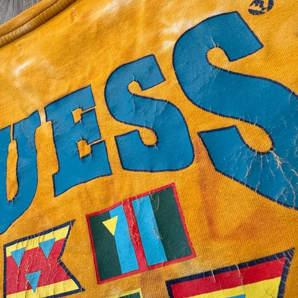 RETRO TIEDYE GUESS TSHIRT - Picture 6 of 6